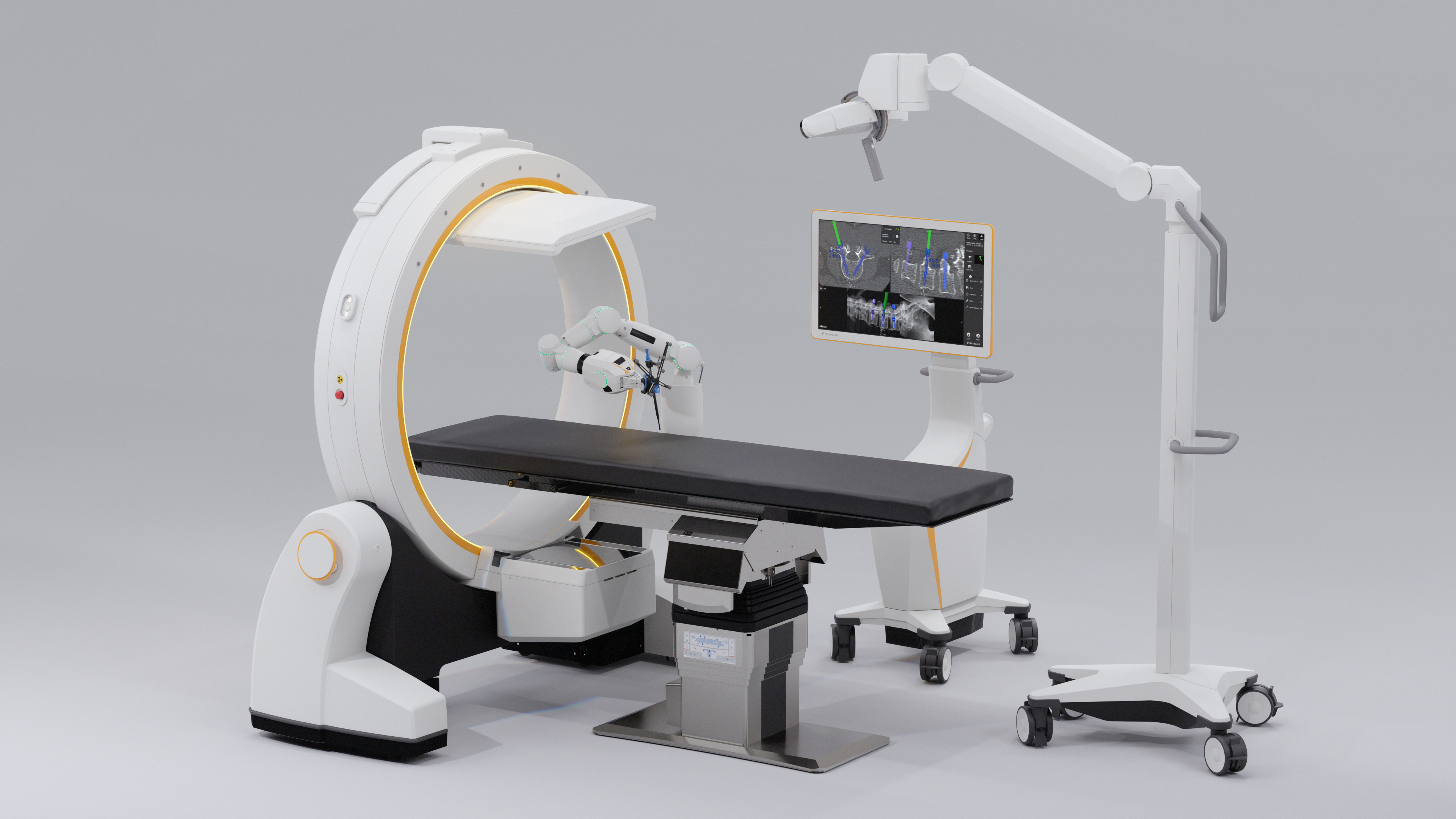 Robotic Suite from Brainlab: Loop-X®, Curve® and Cirq