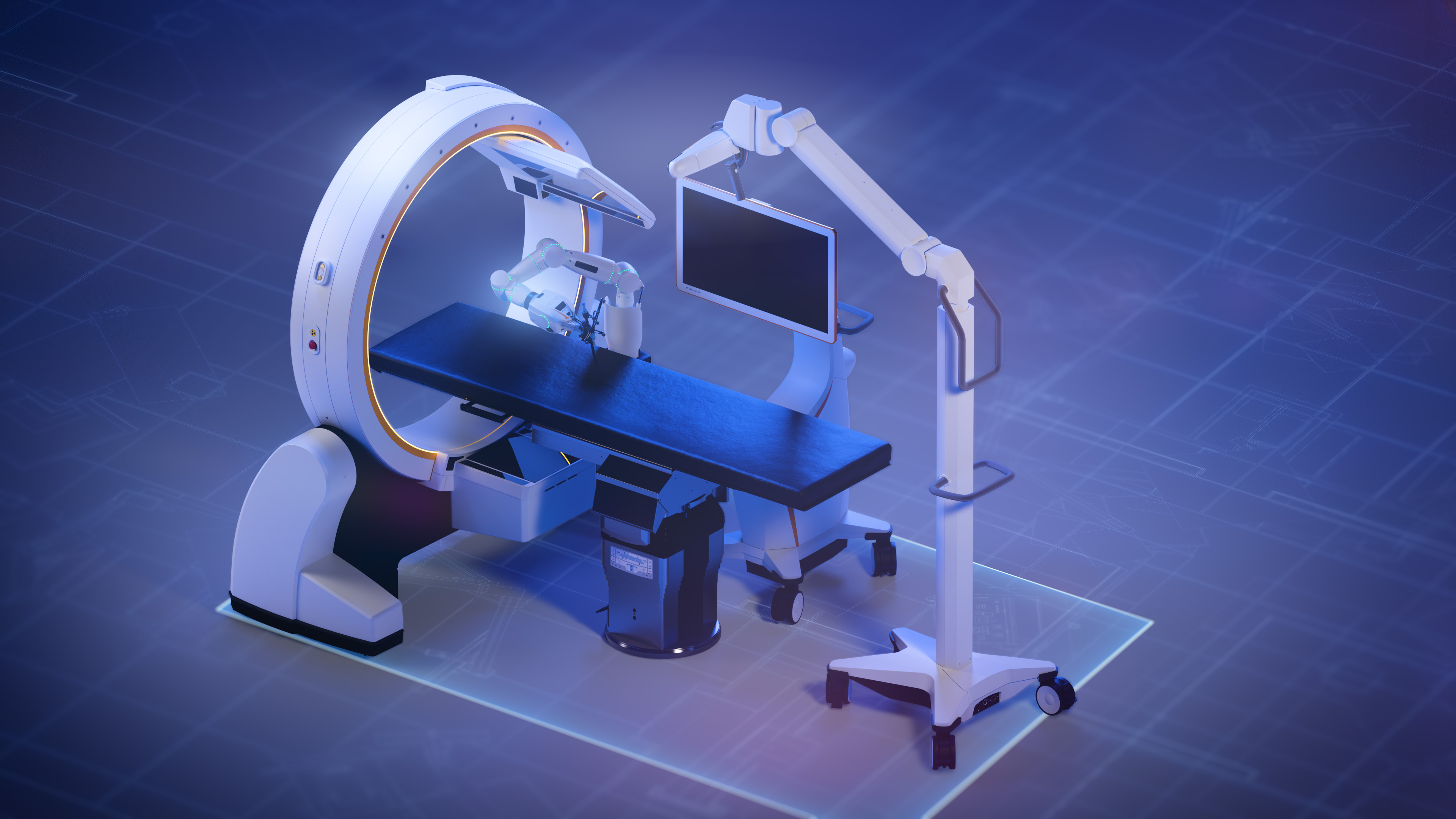 Robotic Suite from Brainlab: Loop-X®, Curve® and Cirq